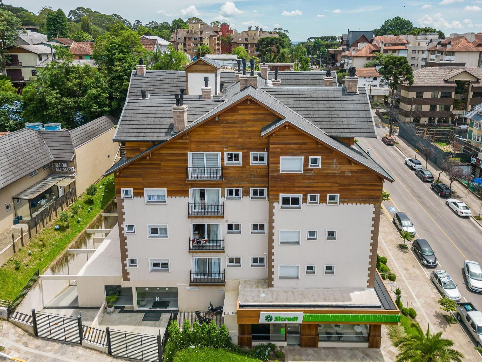 Apartamento Essence 2 Suites By Achei Gramado Exterior photo